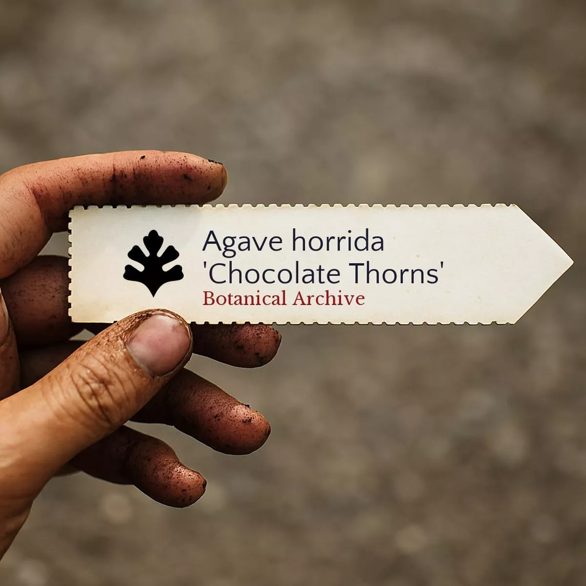 Agave horrida’Chocolate Thorns ’ SEEDS