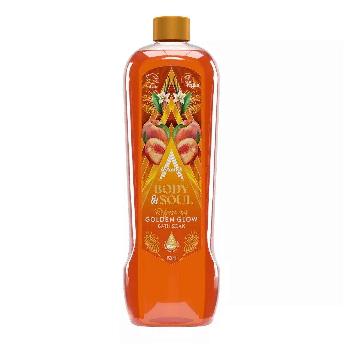 Astonish Body and Soul Refreshing Golden Glow Bath Soak – 750ml