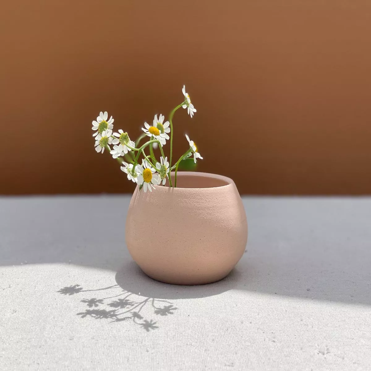 Blush Round Planter