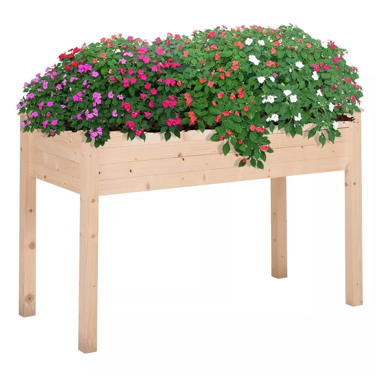 Fir Wood Non-Woven Fabric Planting Bed