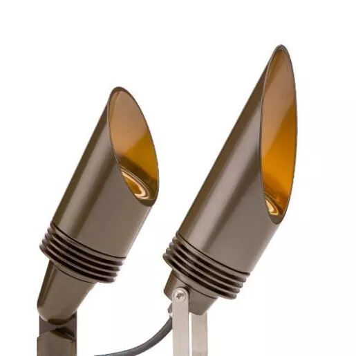 FX NP Up Light Aluminum Housing Bronze 2W 2700K 23 Degree LED