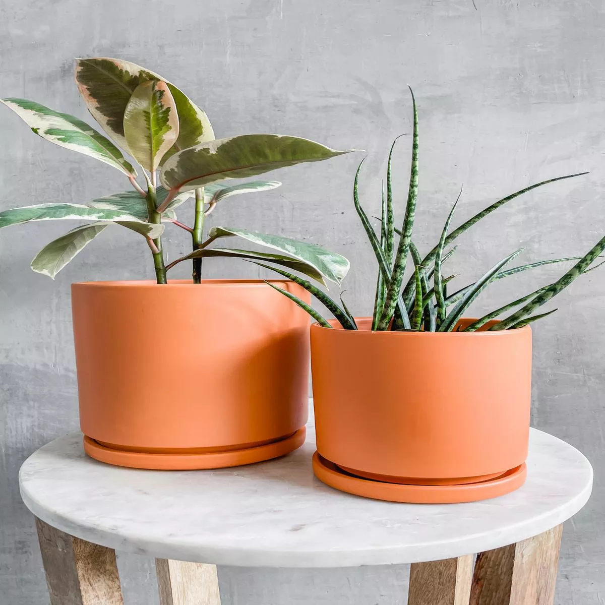 Gemstone Planter – Terracotta