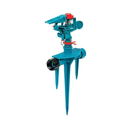 Gilmour Circular Sprinkler Partial to Full-Circle Coverage Poly w/ Spike 85 in. Spray Diameter