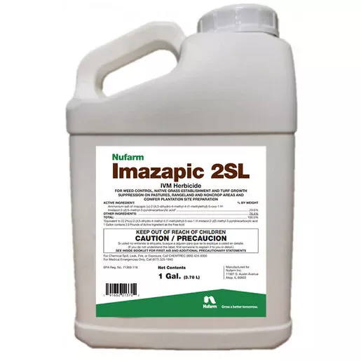 Imazapic 2SL Post Emergent Liquid Herbicide 2.5 gal.