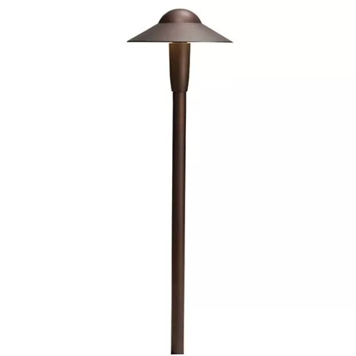 Kichler 15870 Path Light Aluminum Architectural Bronze Finish 4.3W 3000K LED