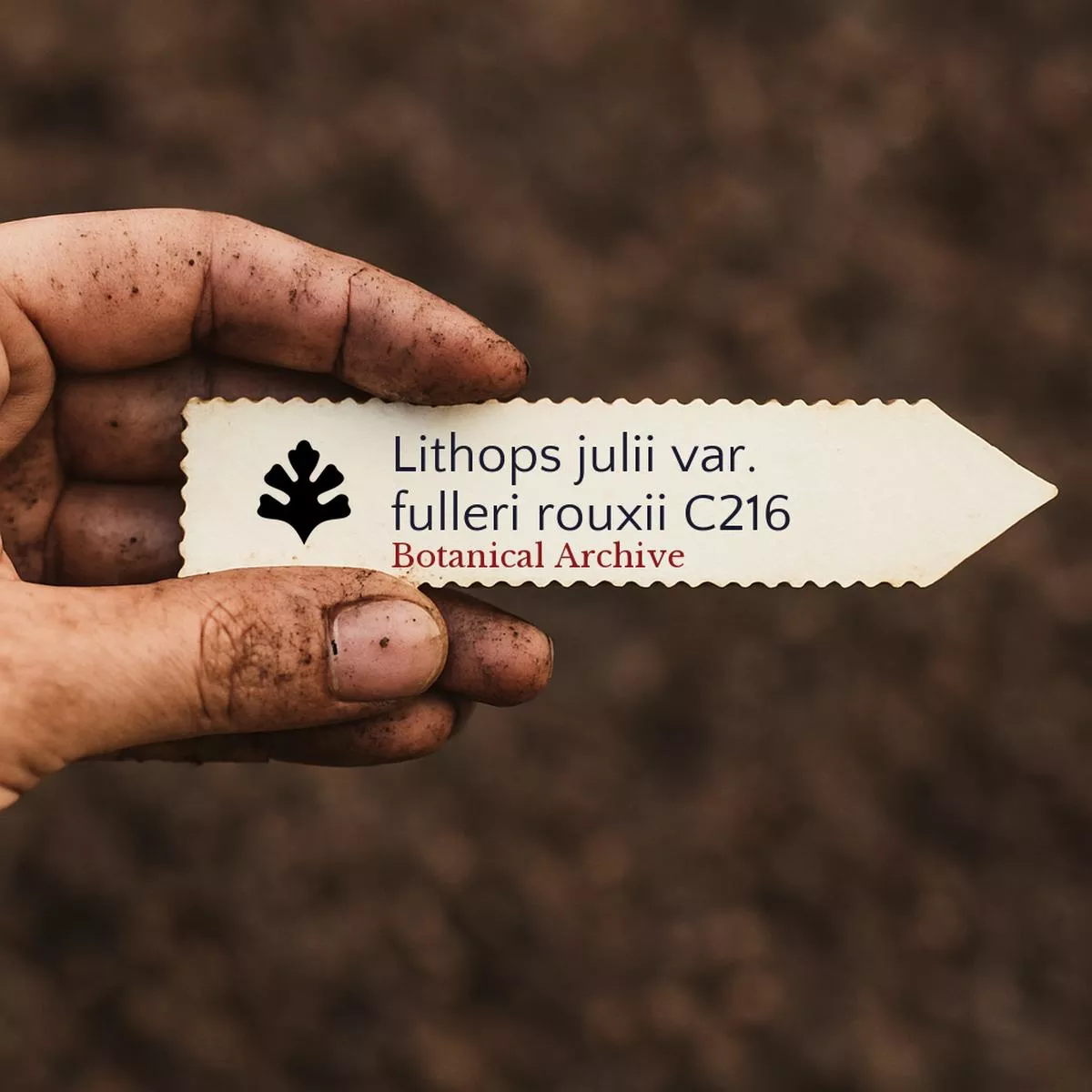 Lithops julii var. fulleri rouxii C216 SEEDS