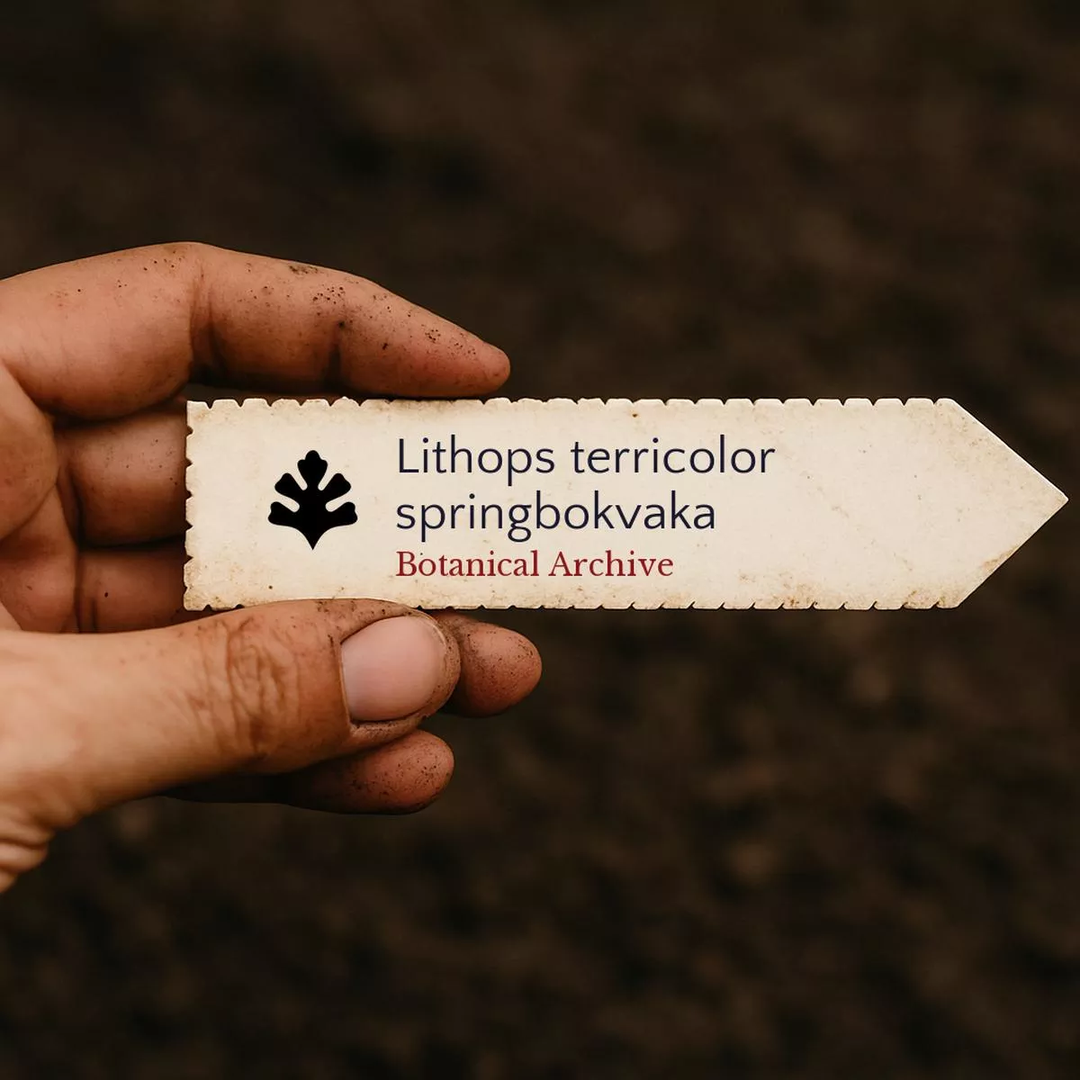 Lithops terricolor springbokvaka SEEDS
