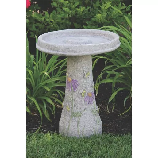 Massarelli Honeybee Birdbath