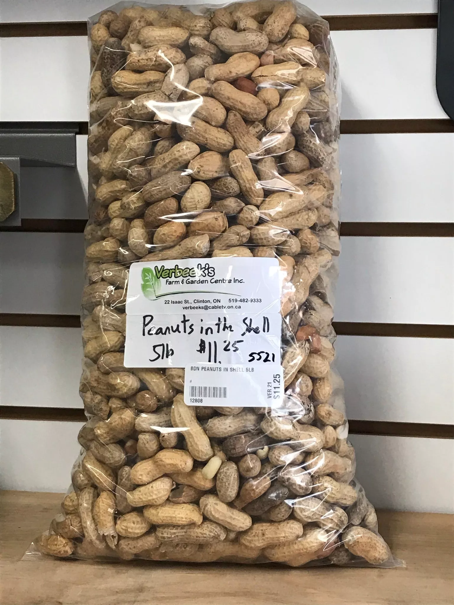 Peanuts in the Shell – 5lb – Bulk