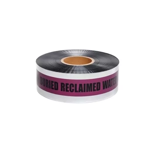 Presco Detectable Tape Purple Reclaimed 3 in. x 1000 ft.
