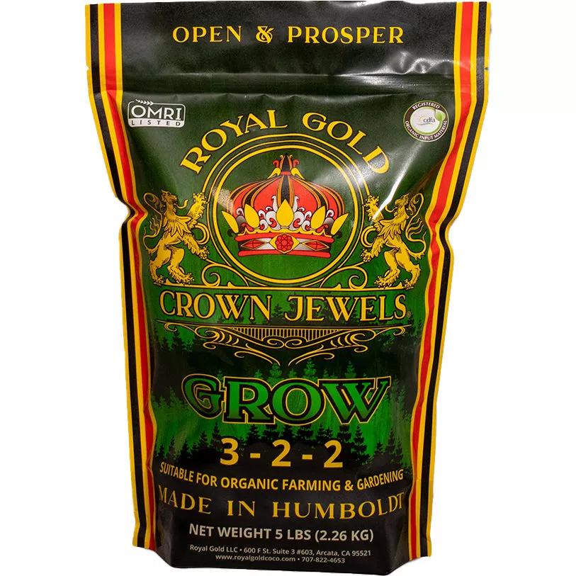Royal Gold Crown Jewels 5 lb. Bag Grow 3-2-2