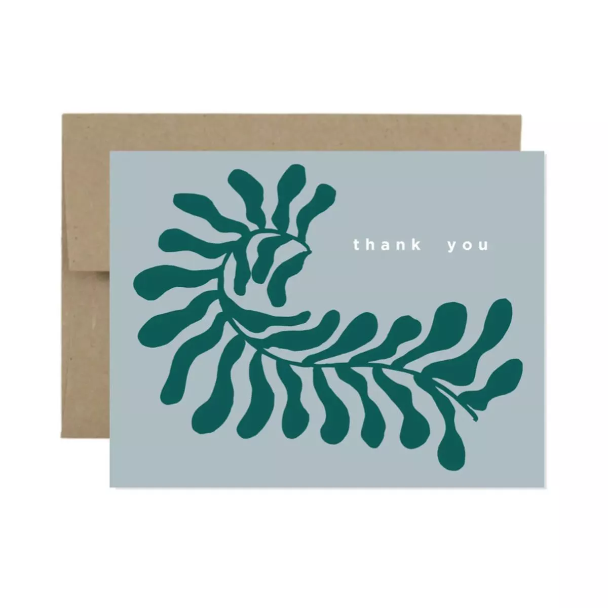 Thank You Leaf Card