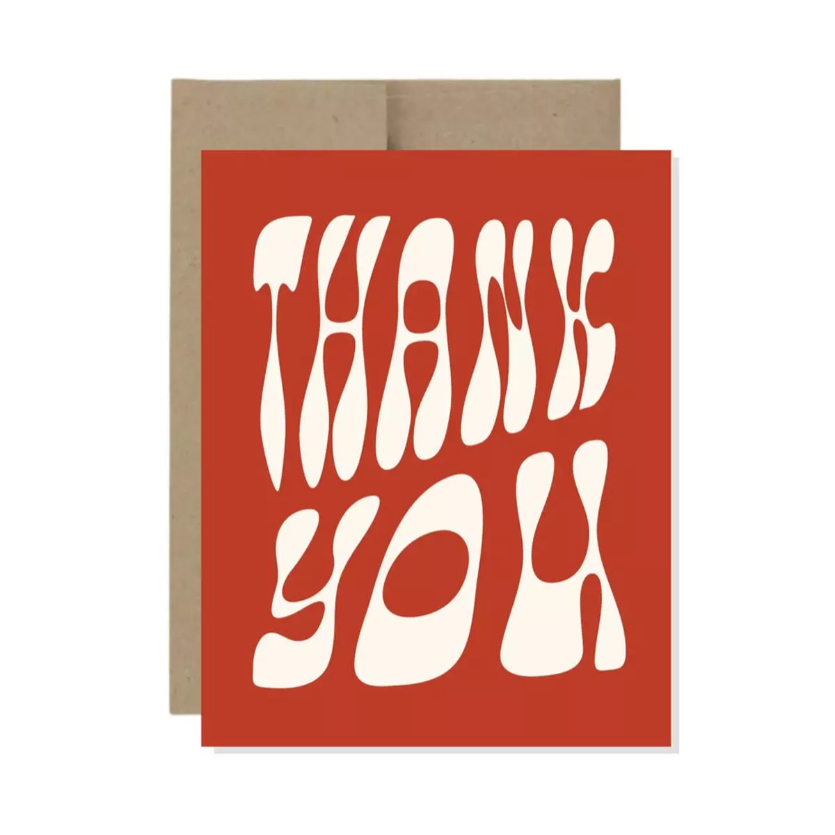 Trippy Thank You Card