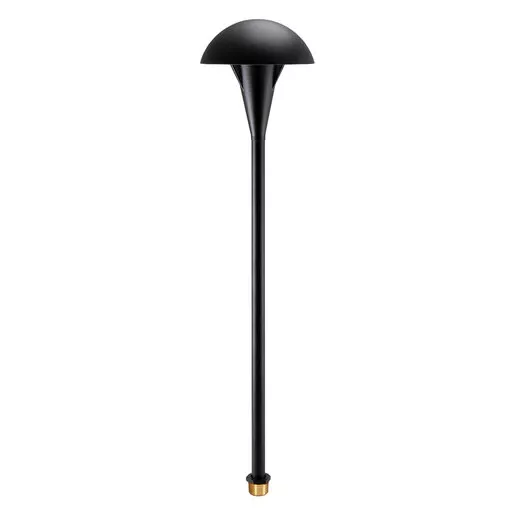 Vista PR-4206 Path Light Aluminum Black Finish No Lamp