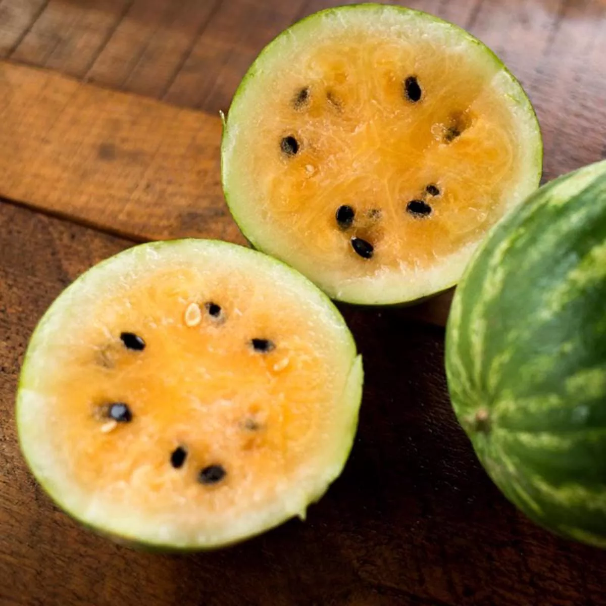 Yellow Petite Watermelon (80 Days)